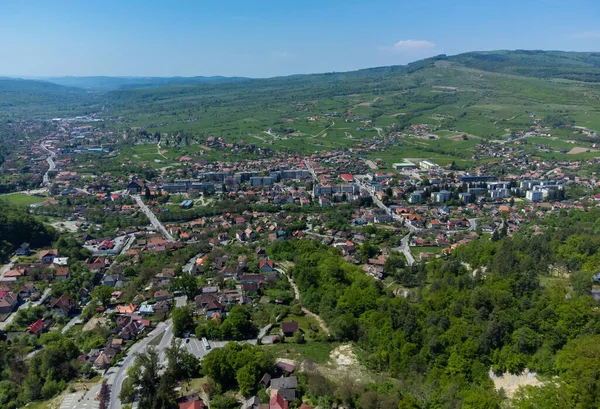 ソヴァタ市の空中風景 ルーマニア — ストック写真