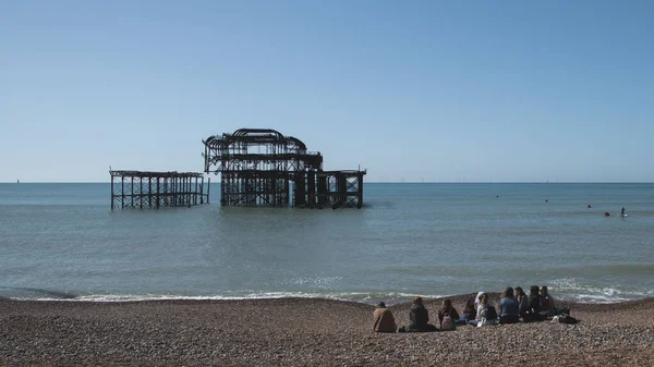 Natural Landscape Brighton Pier — Stockfoto