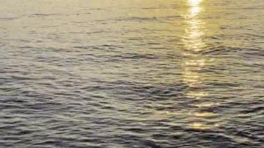 The ripples on the sea during sunshine