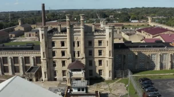 Beautiful View Joliet Correctional Center Prison Joliet Illinois United States — Vídeos de Stock