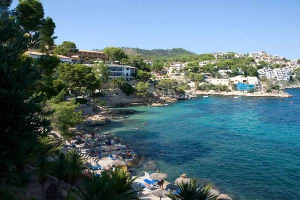 Turquoise sea at bay on spanish island Mallorca - Baleares