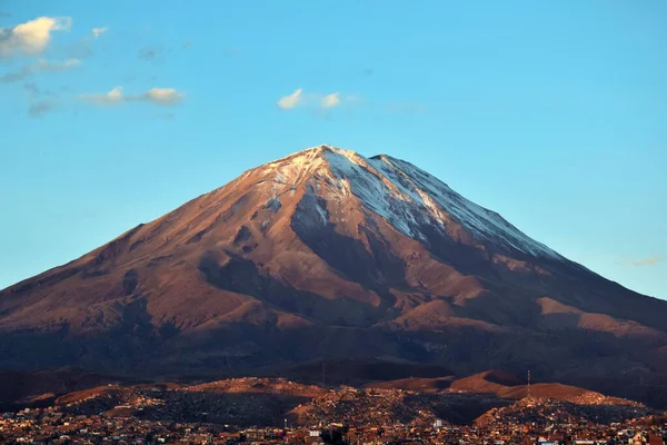 View Volcano Misti Arequipa Peru — Stock Photo, Image