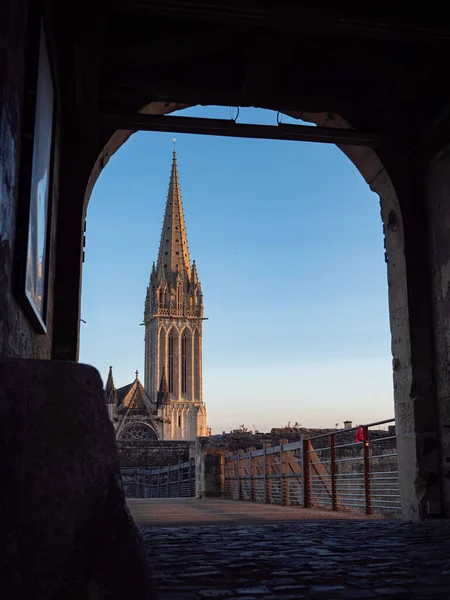 Fransa Normandiya Daki Saint Pierre Caen Kilisesi Nin Güzel Bir — Stok fotoğraf