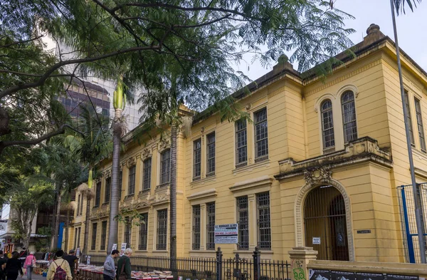 Escuela Estatal Rodrigues Alves Paulista Avenue Sao Paulo Brasil — Foto de Stock