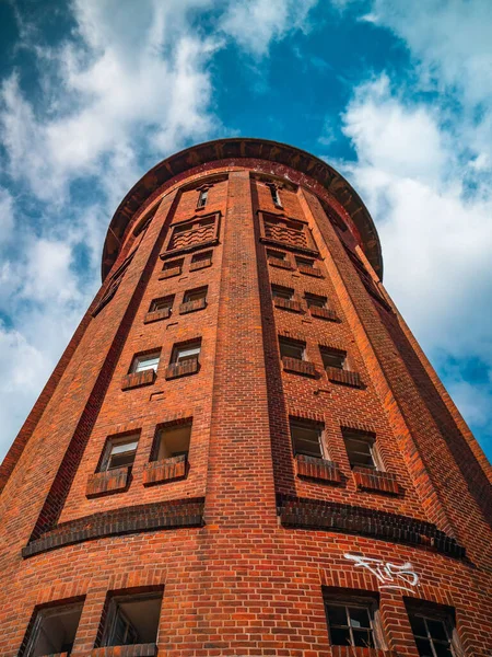 Lost Water Tower Which Longer Operation — Stock Photo, Image