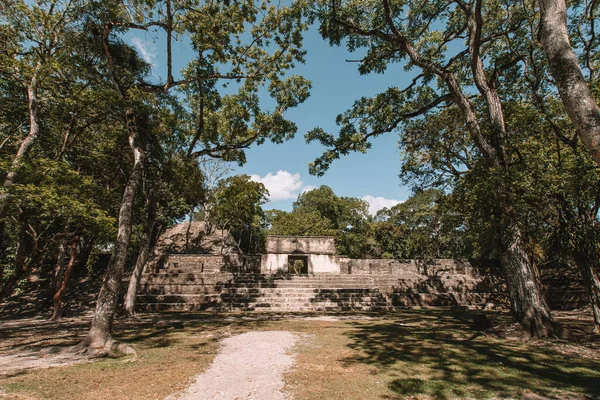 Maya Ausgrabungsstätte Von Cahal Pech San Ignacio Bezirk Cayo Belize — Stockfoto