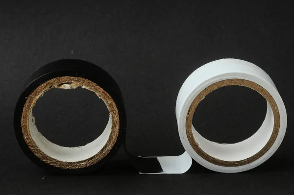 Adhesive Sticky New Insulation Tape Roll — Stock Photo, Image