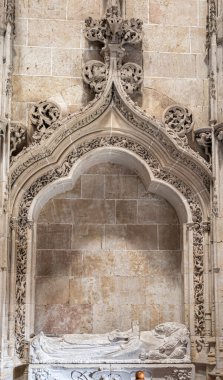Sepulchre Francisco de Boadilla 'ya yakın çekim.
