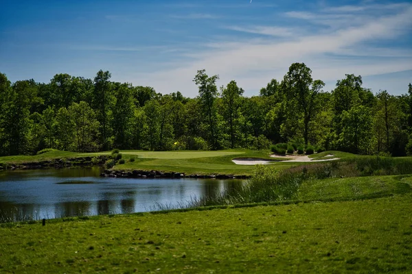 Beautiful View Golf Course Clifton Virginia United States — Stock Photo, Image