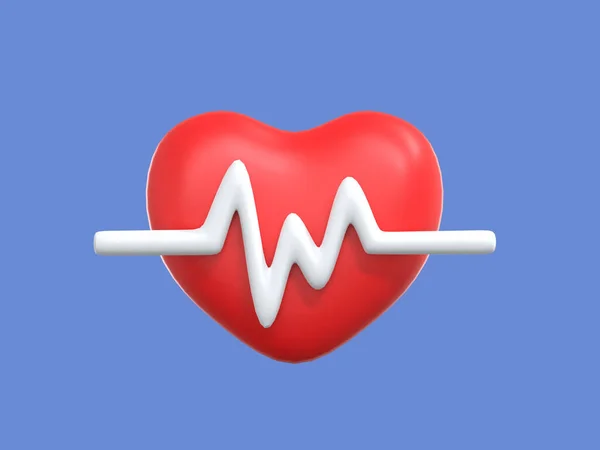 An illustration of a heart rate icon