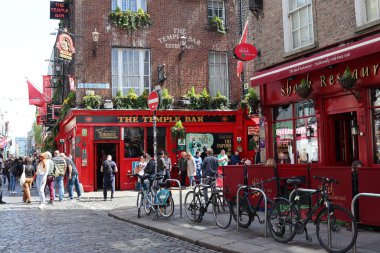 Historical Irish pub The Temple Bar in Dublin City