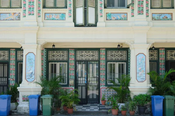 Built Early 1930S Petain Road Terrace Houses Jalan Besar Enclave — Stock Photo, Image