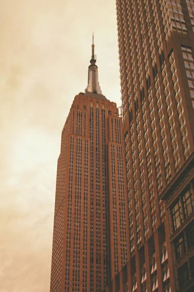 Una Hermosa Foto Del Empire State Building Nueva York — Foto de Stock