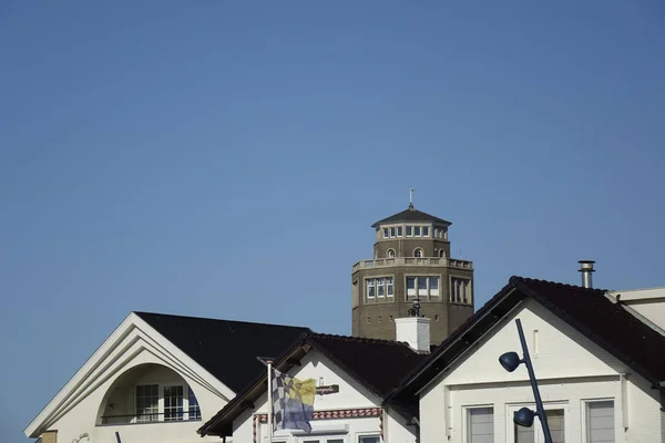 March 2022 Zandvoort North Holland Netherlands White House Gable Water — Stock Photo, Image