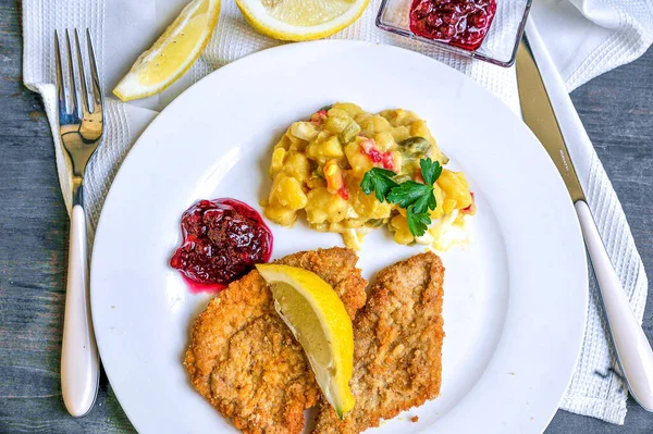 Austrian Culinary Speciality Vacationers Visitors Should Never — Stockfoto