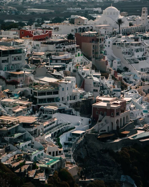 Una Splendida Vista Edifici Santorini Grecia — Foto Stock