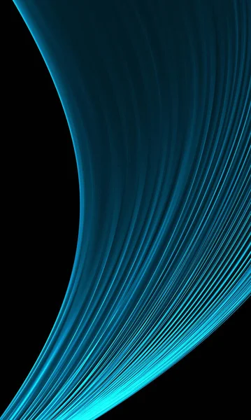 Beautiful Neon Glowing Wave Magic Energy Light Motion Background — Stock Photo, Image