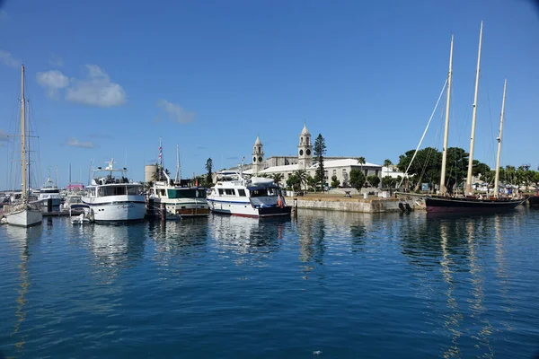 Ağustos 2018 Rlanda Adası Sandys Parish Bermuda Kraliyet Donanma Tersanesi — Stok fotoğraf