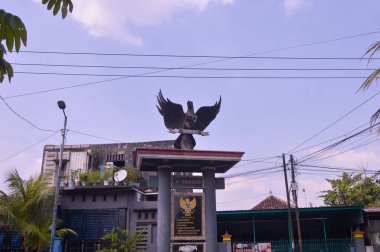 Garuda Pancasila Monument in krian Sidoarjo