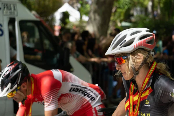 Closeup 101 Kilometers Race Spanish Legion Ronda Malaga Spain — Stock Photo, Image