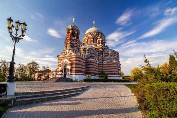 Una Bella Vista Della Tserkov Presvyatoy Troitsy Chiesa Ortodossa Kolomna — Foto Stock