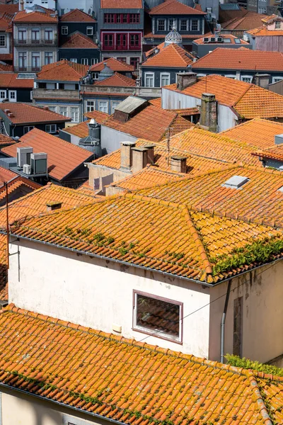 Red Roofs Porto Portugal Vertical Shot — Stock fotografie