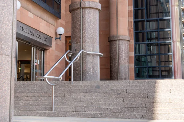 Newcastle Law Courts  - Crown and Magistrates, located on the Quayside, Newcastle upon Tyne, UK.