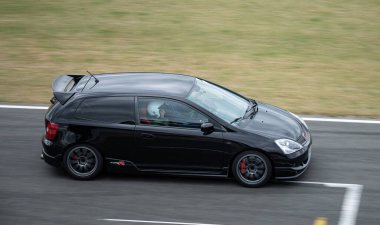 Honda Civic EP3 Type-R on the racetrack