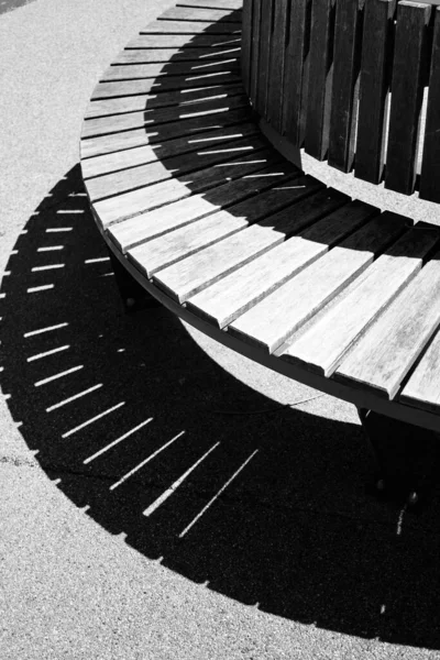 Bench Outdoors Sun — Stock Photo, Image