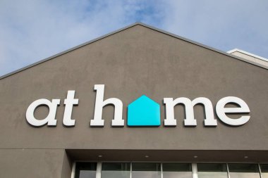 Grovetown, Ga USA - 07 19 21: at home retail home store building sign and logo