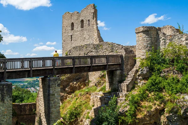 Beautiful Landscape Old Castle Ruins Germany — Foto de Stock