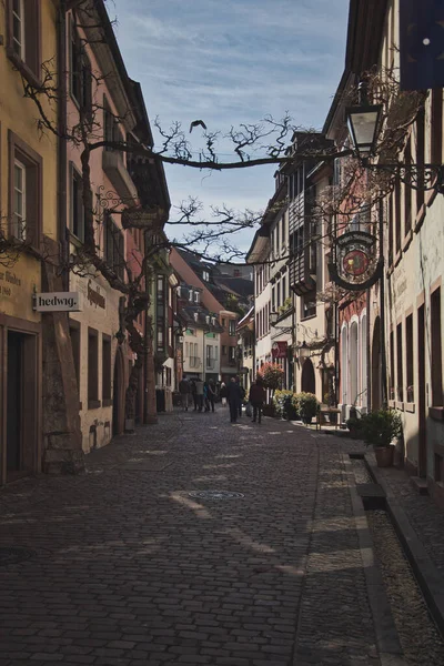 Oldtown Freiburg Breisgau Německo — Stock fotografie