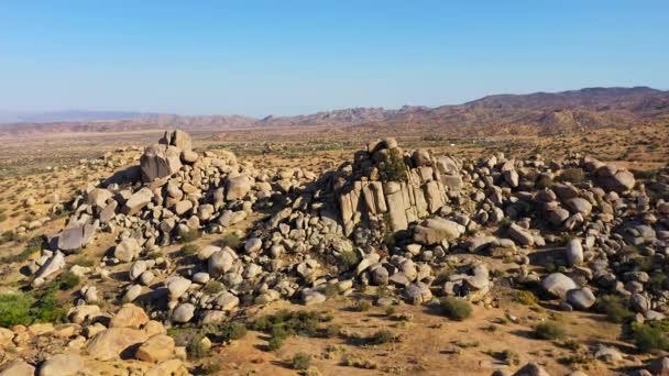 Garth Boulder Garden California Usa — Stock video