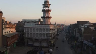 Pakistan 'ın Rawalpindi kentindeki bir caminin hava görüntüleri.