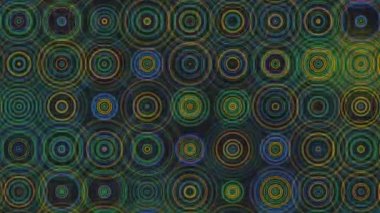 An Abstract animation of circles appearing in frame.