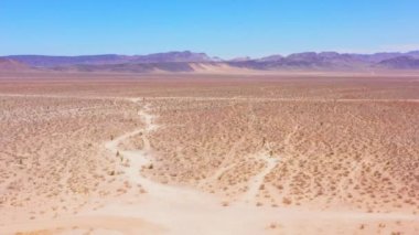 Yedi Sihirli Dağ 'ın güzel manzarası Nevada' da turistik bir cazibe.