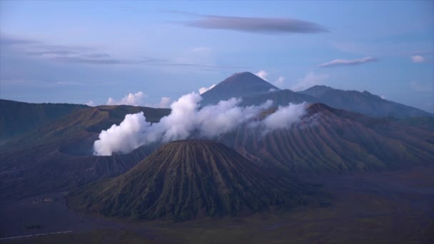 Gunung Berapi Bromo Jawa Timur Indonesia — Stok Video