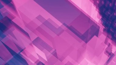 Canlı gelecekçi arka plan siber uzay veri engelleme koridoru, şeffaf soyut basit minimalizm tüneli - pürüzsüz döngü