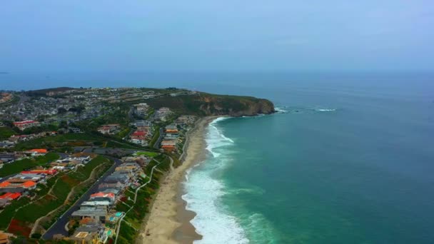 Piękny Widok Salt Creek Beach Dana Point Kalifornia — Wideo stockowe