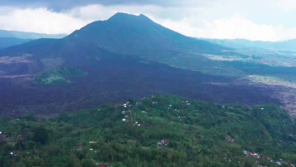 Aerial Scenic View Orotava Valley Outstanding Mountains Summer — Video Stock