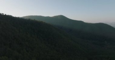 Chiang Mai, Tayland 'daki dağların manzaralı manzarası