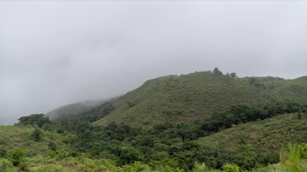 Time Lapse South India Mountain Ettina Buja Treak Hill — Stok video