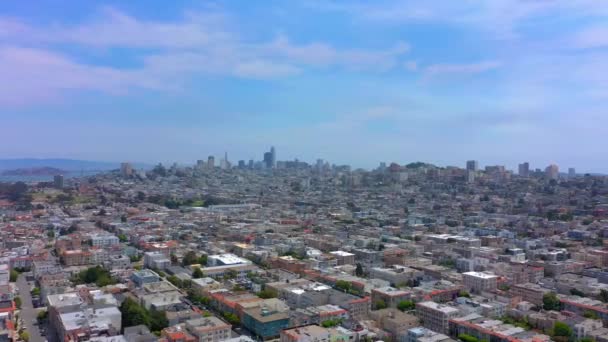 Footage Aerial View San Francisco California — Stockvideo