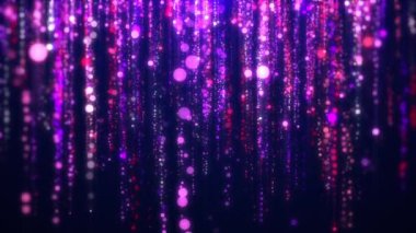 Parlayan parçacıklarla soyut arkaplan 