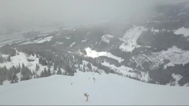 The footage of Hauser Kaibling ski area in Haus im Ennstal, Austria.