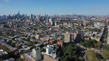 An aerial shot of the Prospect Park in Brooklyn, New York