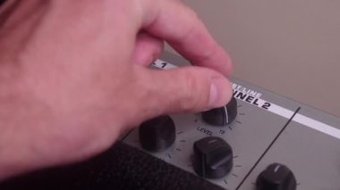 Turning volume up. Turning volume down