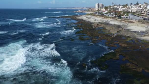 Una Ripresa Aerea Jolla San Diego California Durante Giorno — Video Stock