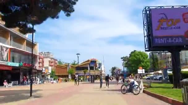 Sea Resort Sunny Beach Bulgaria Summer Hyperlapse Video — Wideo stockowe