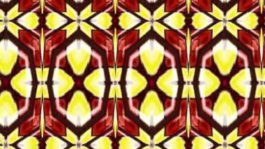 A colorful kaleidoscope background, great for a music video